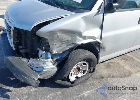 2014 GMC Savana 3500 Lt z USA, uszkodzony, nr VIN 1GKZ7YFG7E1144138